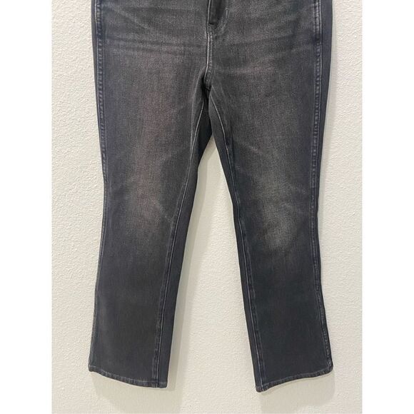 Banana Republic Black Cropped Bootcut Jeans Size 26 - Picture 3 of 9